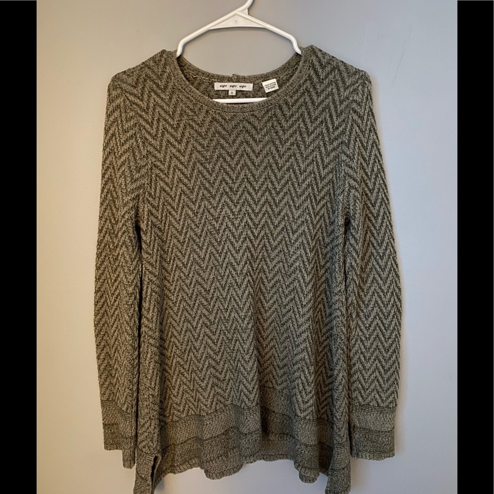 Oversized Green Sweater